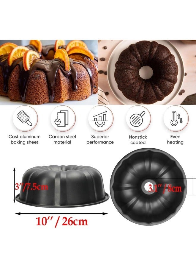 Teflon Coated Metal Cake Mold - Non Stick - Image 3